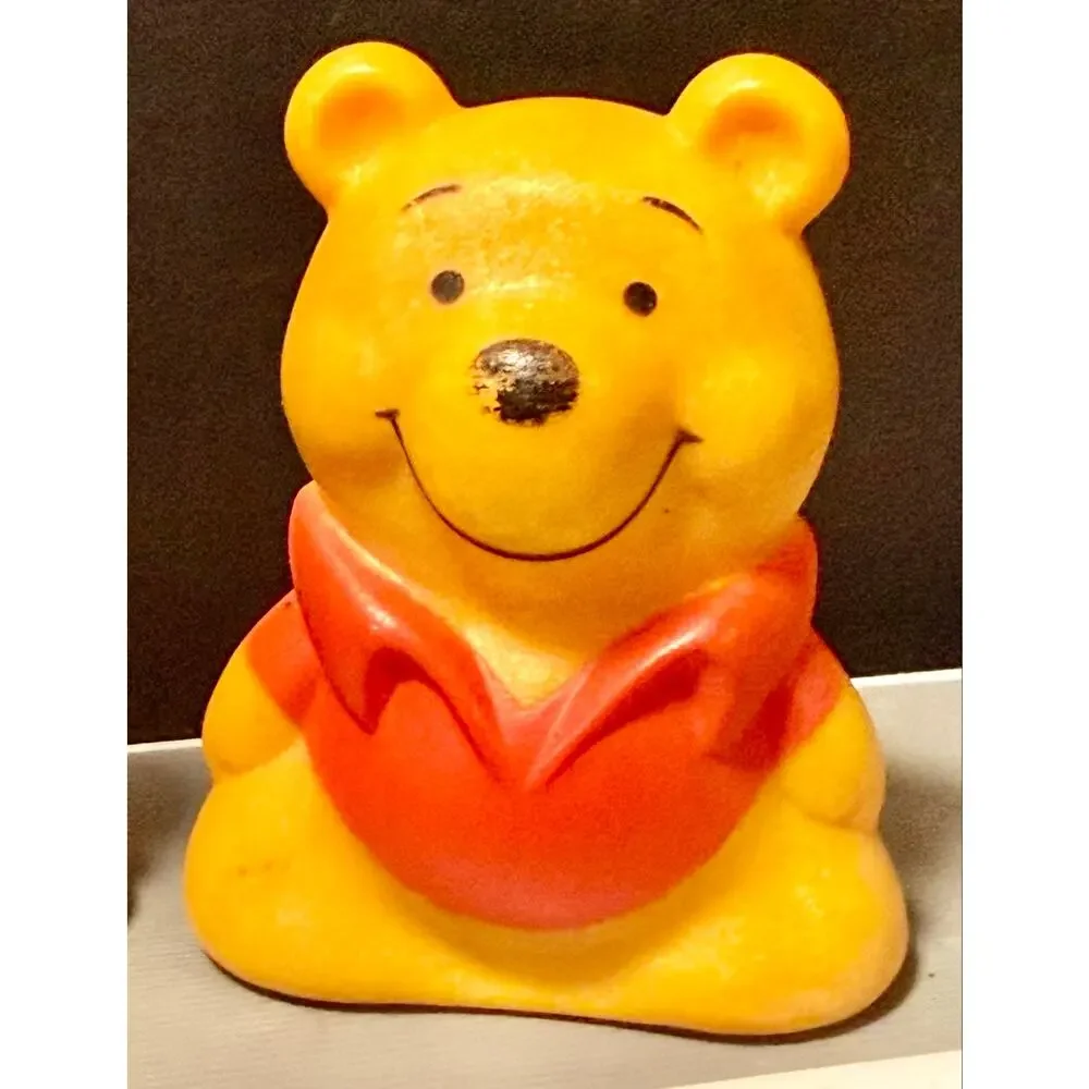 Vintage Mattel Preschool Tuff Stuff Wonder Blocks Pooh, Tigger & a guy